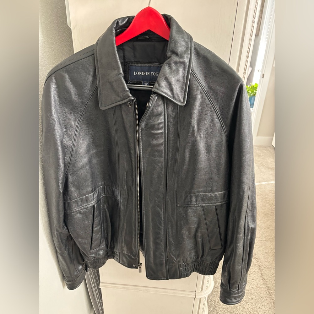 Men’s London Fog Leather Jacket